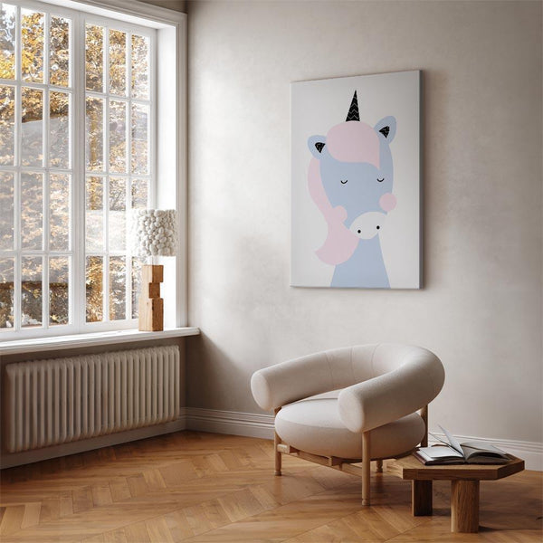 Quadro - Sweet Unicorn (1 Part) Vertical