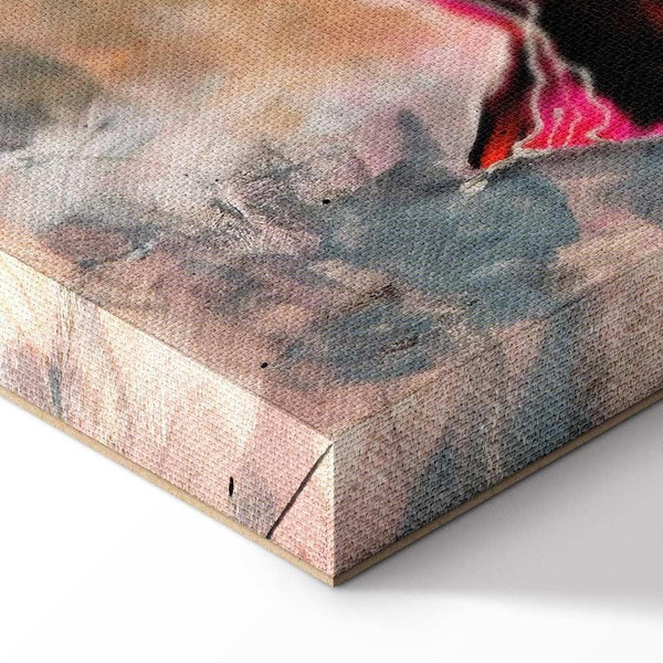 Quadro - Poppies lashed by the wind