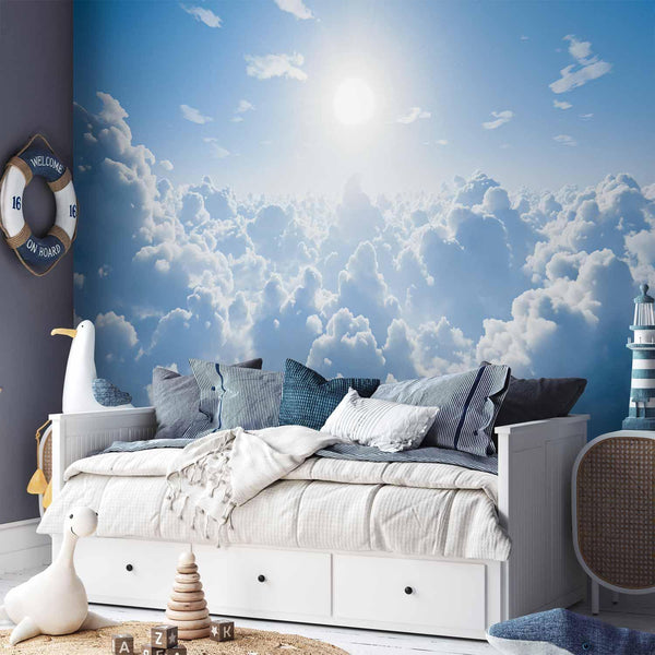 Carta da parati - Heavenly Calm: Warm Rays of the Sun