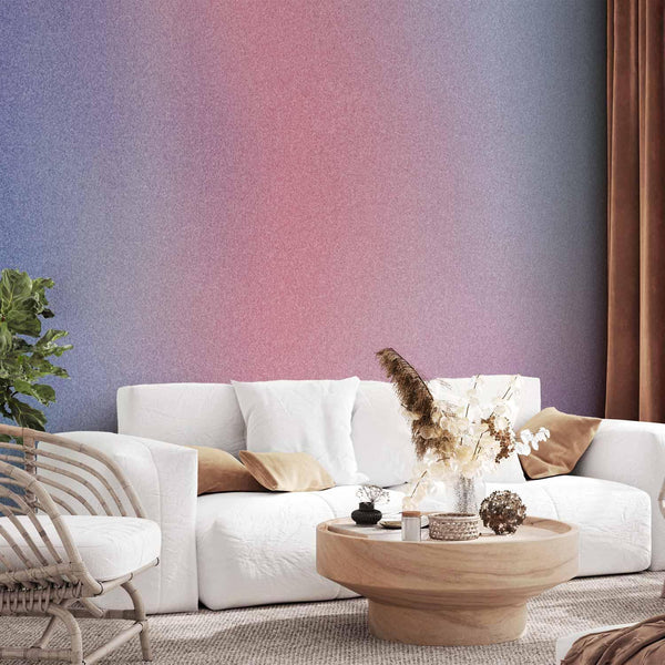 Carta da parati - Rainbow Gradient - Delicate Multicolored Gradient Resembling Mist