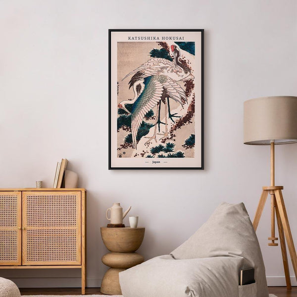 Quadro - Cranes (1 Part) Vertical