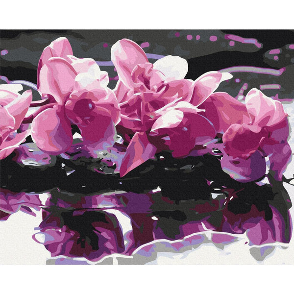 Quadro fai da te - Purple Orchid