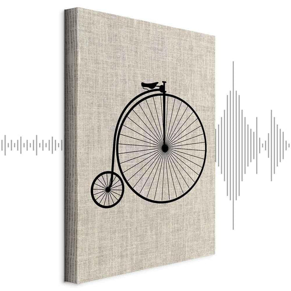 Quadro - Vintage Bicycle (1 Part) Vertical