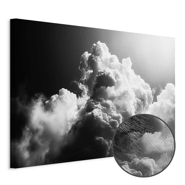 Quadro - Clouds Like from Dreams: Let the Sun Illuminate Your Day – A Visual Feast