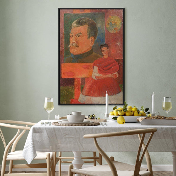 Quadro - Frida Kahlo – Self-Portrait with Stalin