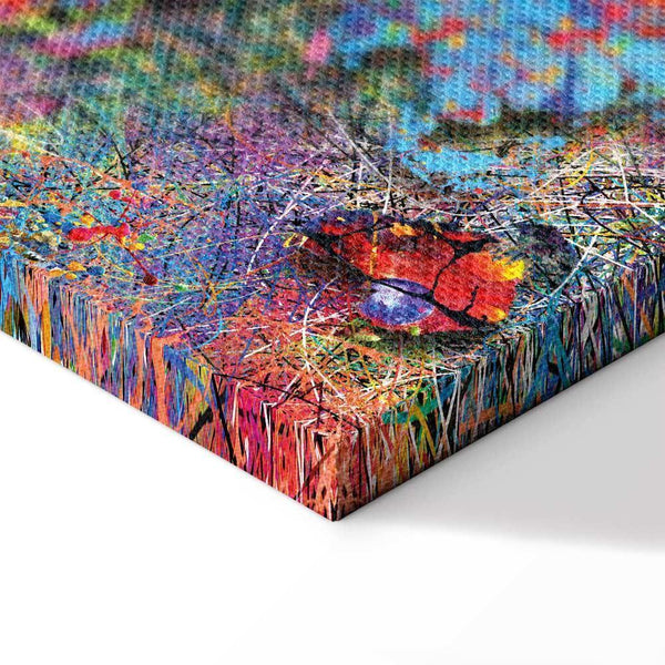 Quadro - Map: Jackson Pollock inspiration
