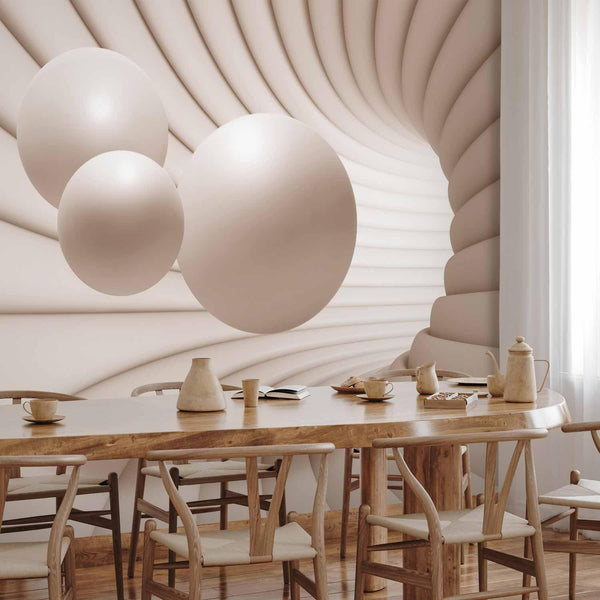 Carta da parati - Balls in the Tunnel