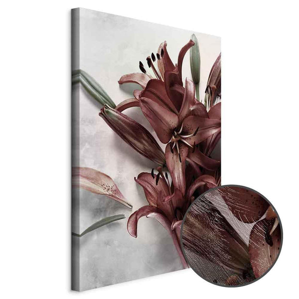 Quadro - Floral Form (1 Part) Vertical