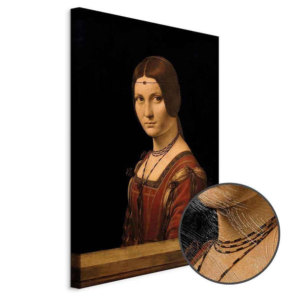Quadro - Leonardo da Vinci – Beautiful Ferronière