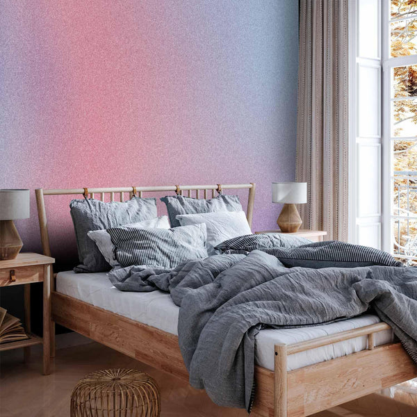 Carta da parati - Rainbow Gradient - Delicate Multicolored Gradient Resembling Mist