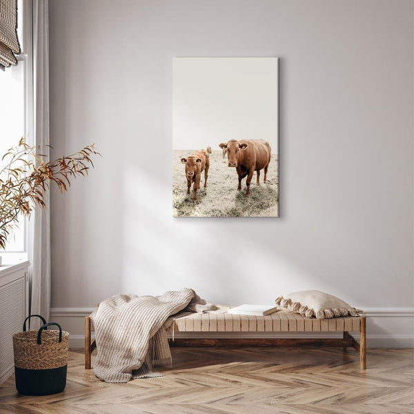 Quadro - Mother and Calf (1 Part) Vertical