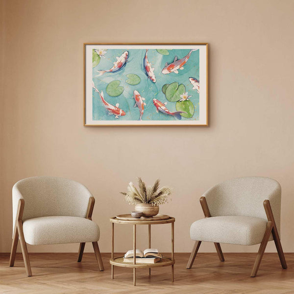 Poster - Pond in Japan