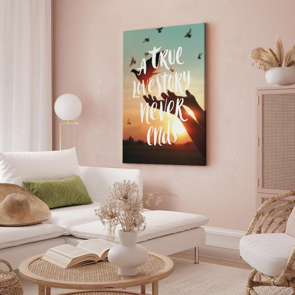 Quadro - A True Love Story Never Ends (1 Part) Vertical