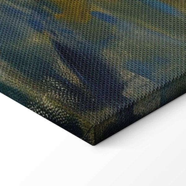 Quadro - Boat crossing - painting of two women sailing a boat on a river