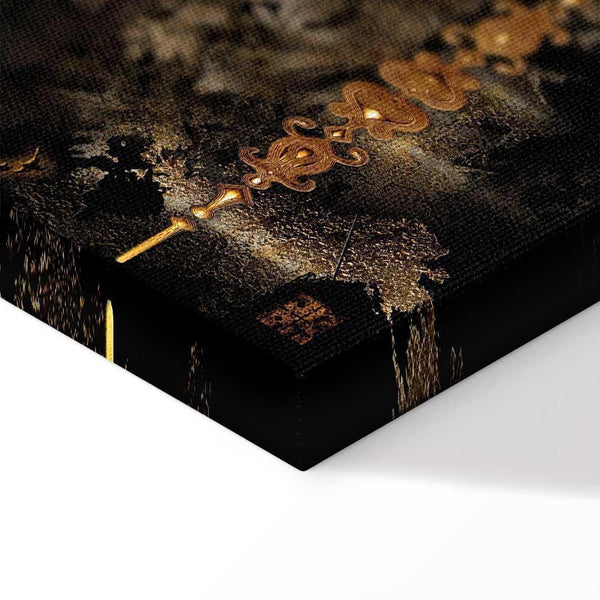 Quadro - Golden Lion (5 Parts) Wide