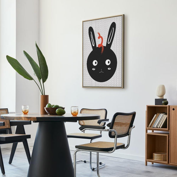 Quadro - Rabbit Sees Everything (1 Part) Vertical
