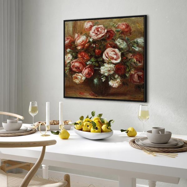 Quadro - Pierre-Auguste Renoir – Still Life with Roses