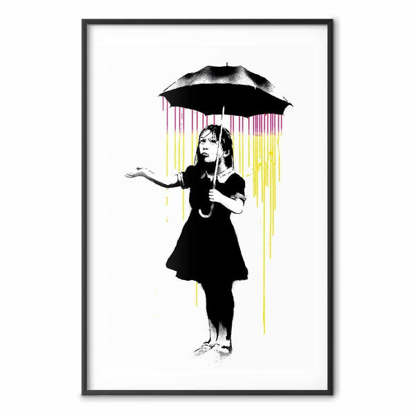 Poster - Girl with an Umbrella