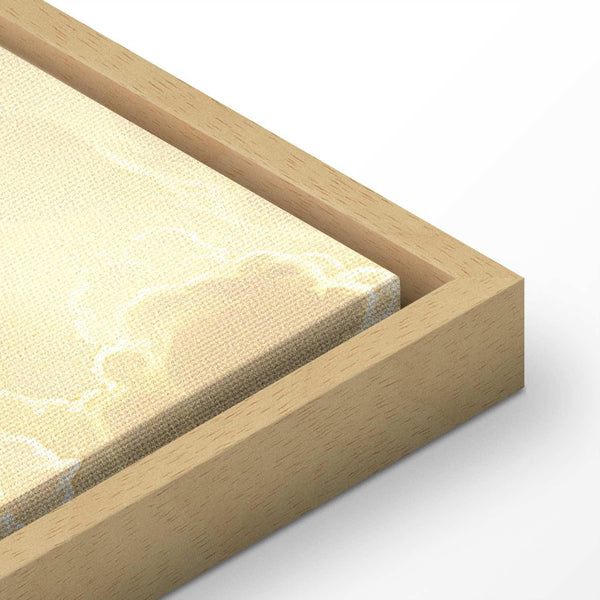 Quadro - Enchanting Play of Colors Against a Backdrop of Clouds