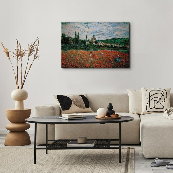 Quadro - Claude Monet – Poppy Field near Vétheuil