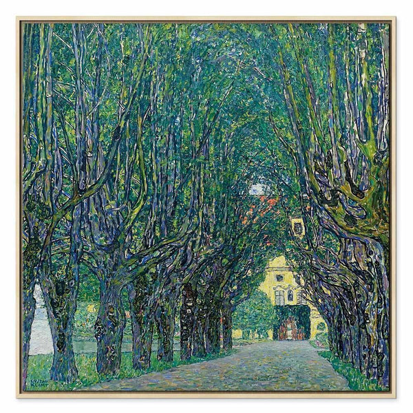 Quadro - Gustav Klimt – Avenue in the Park of Schloss Kammer