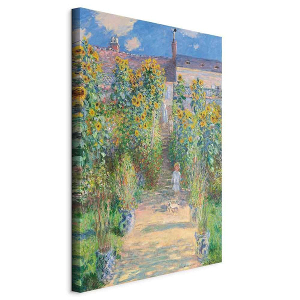 Quadro - Claude Monet – Monet’s Garden at Vétheuil