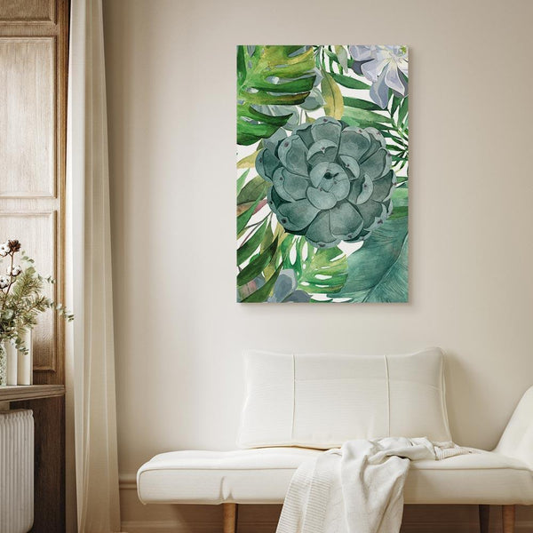Quadro - Tropical Flora (1 Part) Vertical