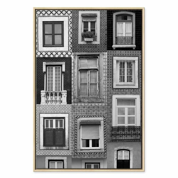 Quadro - Patterned Windows (1 Part) Vertical