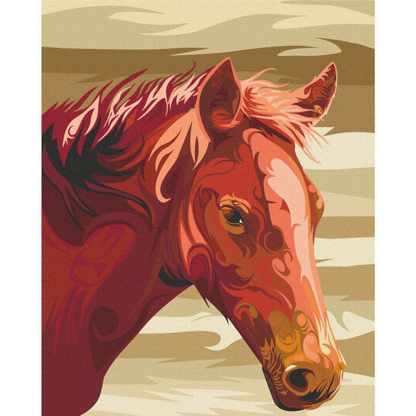Quadro fai da te - Brown Horse