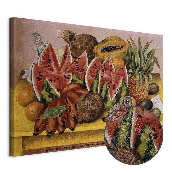 Quadro - Frida Kahlo – A Bride Frightened at the Sight of Life Opened
