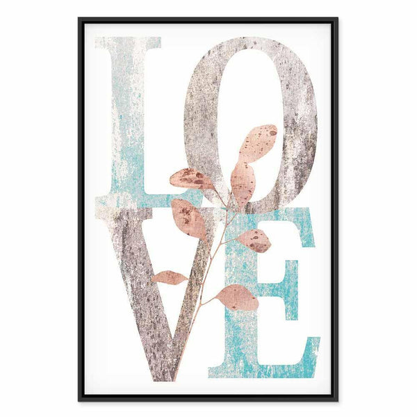 Quadro - Flourishing Letters (1 Part) Vertical