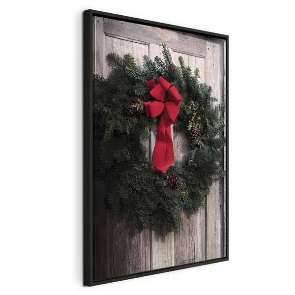 Quadro - Christmas Wreath (1 Part) Vertical