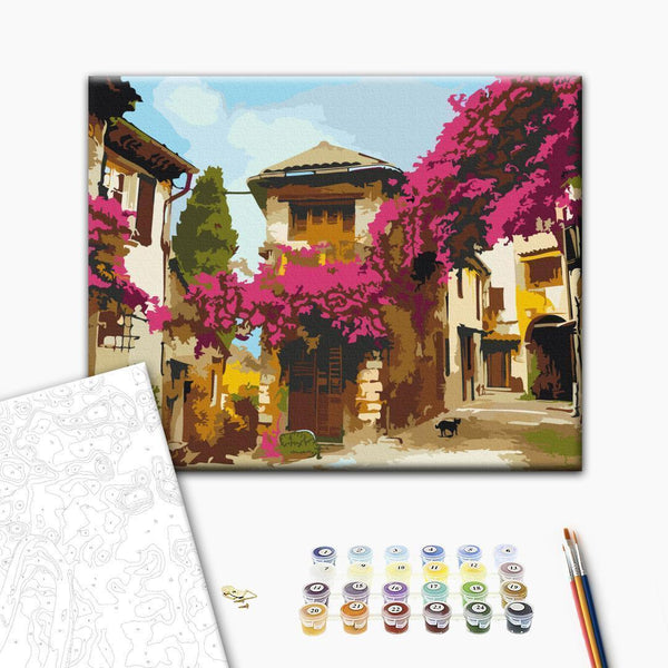 Quadro fai da te - Mediterranean Town