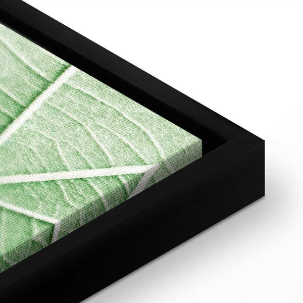 Quadro - Malachite Leaf (1 Part) Vertical