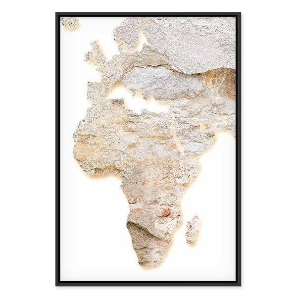 Quadro - Hot Continent (1 Part) Vertical