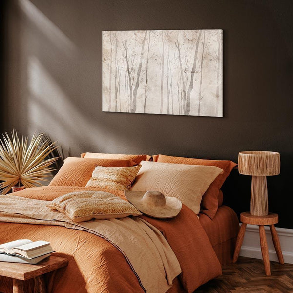 Quadro - Beige Forest of Thoughts (1 Part) Wide