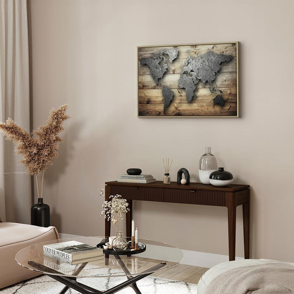 Quadro - Silver World
