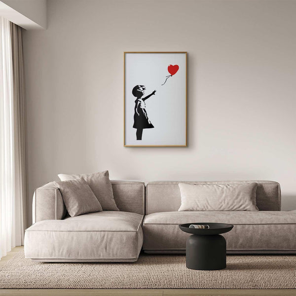 Poster - Girl with a Balloon