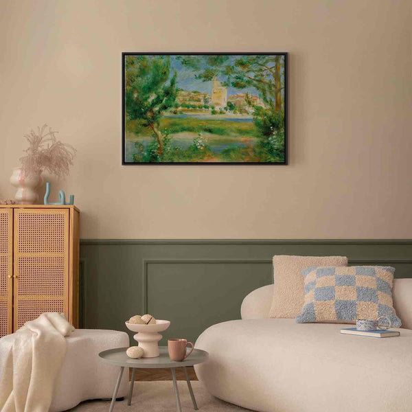 Quadro - Pierre-Auguste Renoir – Villeneuveles-Avignon