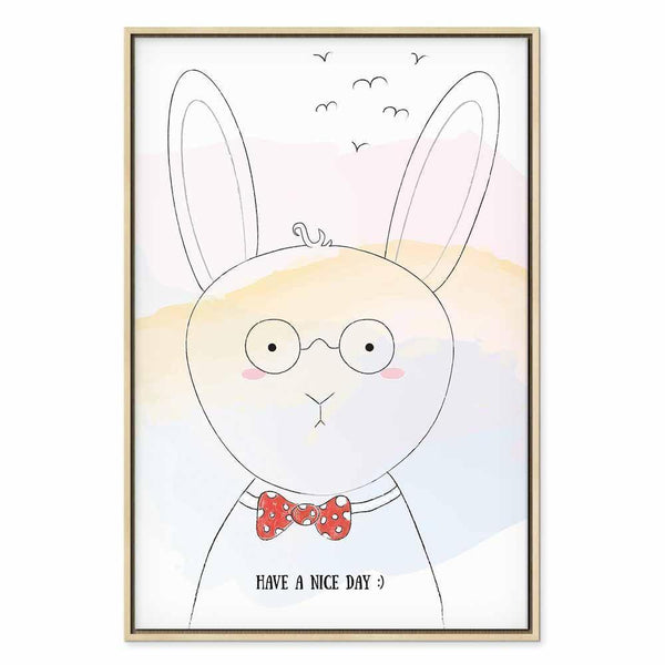 Quadro - Greetings from Rabbit (1 Part) Vertical