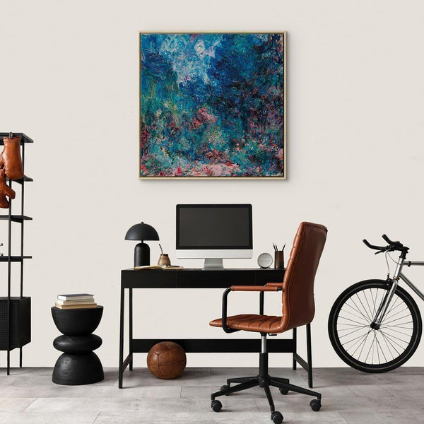 Quadro - Claude Monet – La maison de l'artiste vue du jardin aux roses