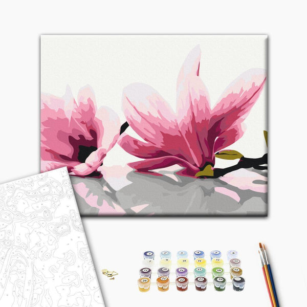 Quadro fai da te - Magnolia (White Background)