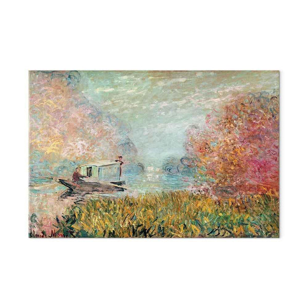 Quadro - Claude Monet – Boat on the Seine