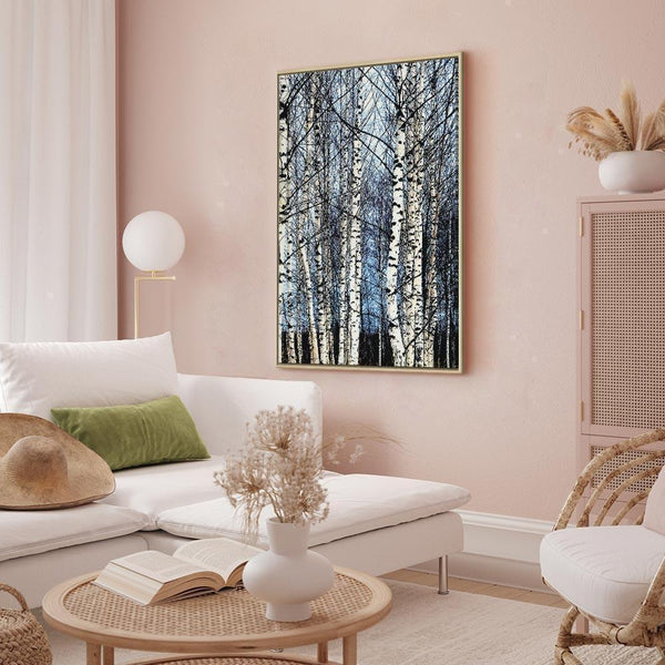 Quadro - Frosty January (1 Part) Vertical