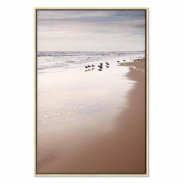 Quadro - Autumn Beach (1 Part) Vertical