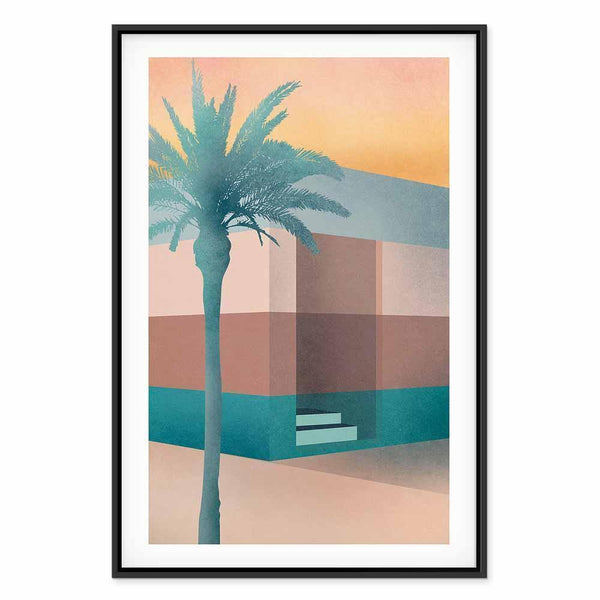 Quadro - Pastel Alley (1 Part) Vertical