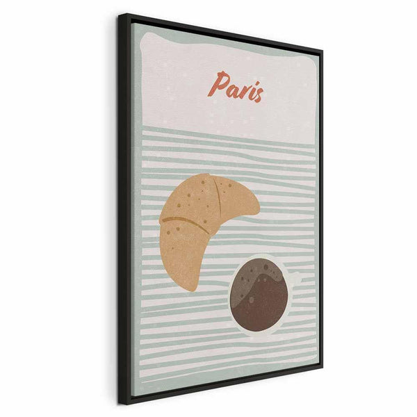 Quadro - Parisian Breakfast (1 Part) Vertical