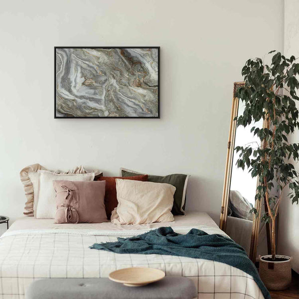 Quadro - Stone abstractions – marble structures in neutral shades