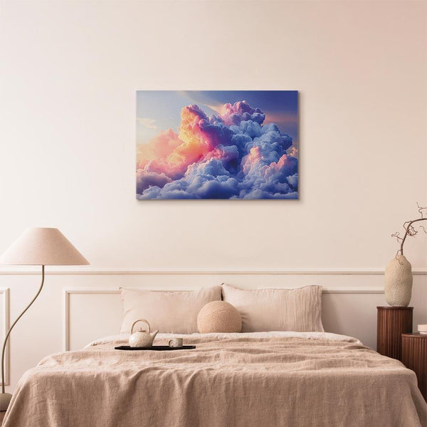 Quadro - Clouds Like Painted: Artistic Brushes of Dawn Painting the Sky