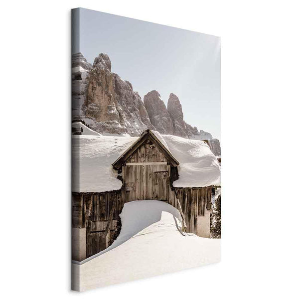 Quadro - Winter in the Dolomites (1 Part) Vertical